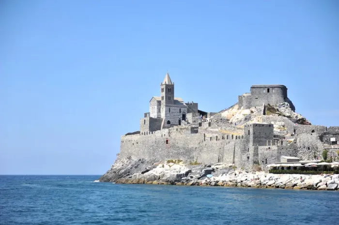Framed Print : Historic fort at Porto Venere Framed Print : Historic fort at Porto Venere