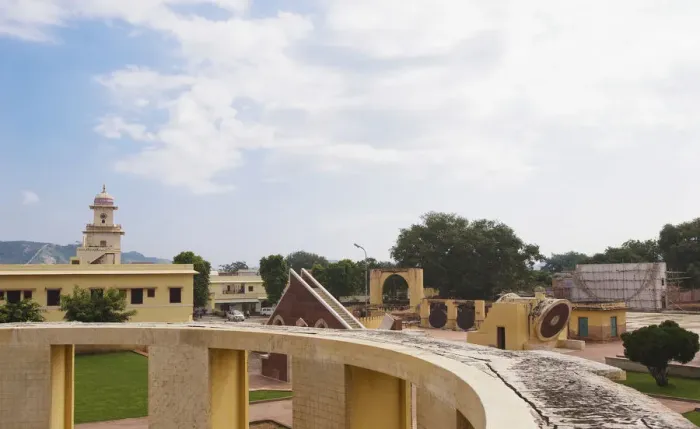 Framed Print : Historic observatory, Jantar Mantar, Jaipur, Rajasthan, India