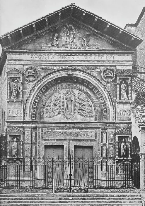 Framed Print : Historic photo (ca 1880) of the church of San Bernardino, Perugia, Umbria, Italy, Historic, digitally restored reproduction of an original from the 19th century, exact original date unknown Framed Print : Historic photo (ca 1880) of the church of San Bernardino, Perugia, Umbria, Italy, Historic, digitally restored reproduction of an original from the 19th century, exact original date unknown