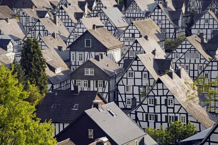 Framed Print : Historic town centre, Alter Flecken with half-timbered houses, Freudenberg, Siegerland region, North Rhine-Westphalia, Germany Framed Print : Historic town centre, Alter Flecken with half-timbered houses, Freudenberg, Siegerland region, North Rhine-Westphalia, Germany
