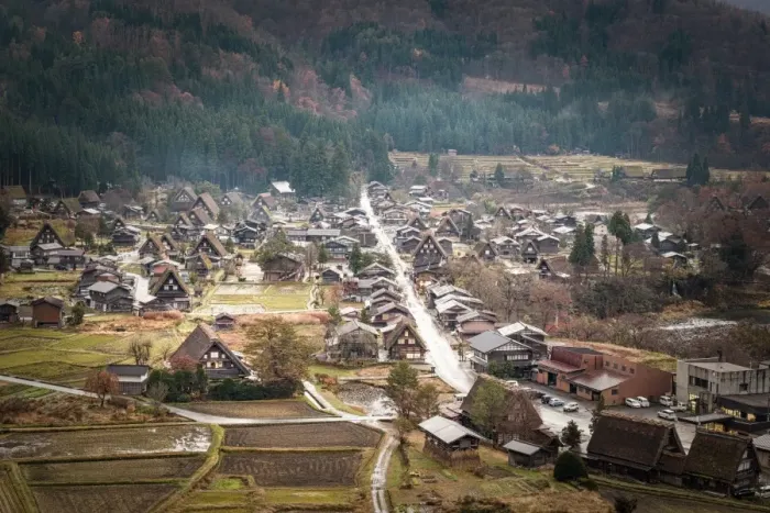 Framed Print : The Historic Villages of Shirakawa-go