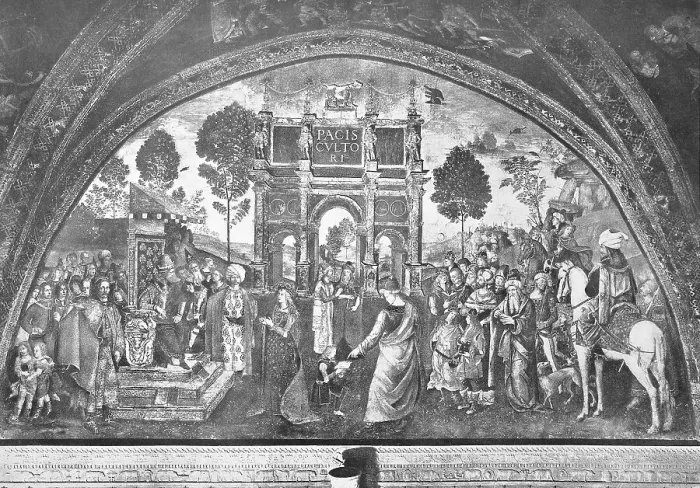 Framed Print : Historical depiction of the disputation of St Catherine of Alexandria, also known as St Catherine of the Wheel and the Great Martyr Catherine, in front of the Western Roman buffy-tufted marmoset (Petronius) Maximus, painting in the House of Borgia Framed Print : Historical depiction of the disputation of St Catherine of Alexandria, also known as St Catherine of the Wheel and the Great Martyr Catherine, in front of the Western Roman buffy-tufted marmoset (Petronius) Maximus, painting in the House of Borgia