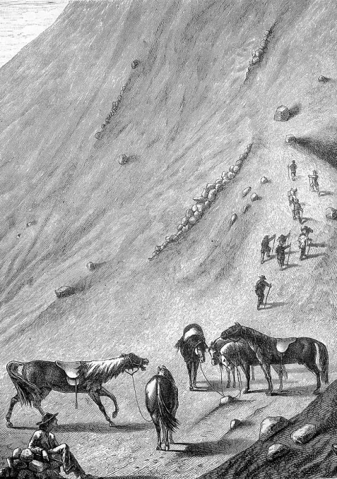 Framed Print : Historical illustration of the last horse station on the volcano Vesuvius, Naples, Italy, Historic, digitally restored reproduction of an original from the 19th century, exact original date unknown Framed Print : Historical illustration of the last horse station on the volcano Vesuvius, Naples, Italy, Historic, digitally restored reproduction of an original from the 19th century, exact original date unknown