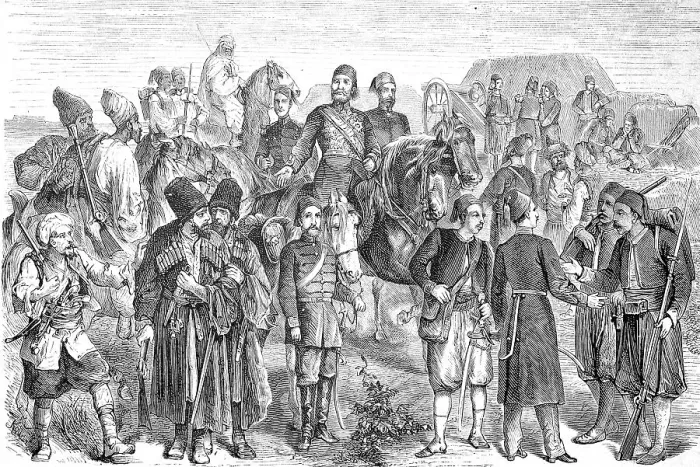 Framed Print : Historical illustration showing the uniforms of the Turkish army in 1875, Turkey, Historical, digitally restored reproduction of an original 19th century artwork, exact original date unknown Framed Print : Historical illustration showing the uniforms of the Turkish army in 1875, Turkey, Historical, digitally restored reproduction of an original 19th century artwork, exact original date unknown