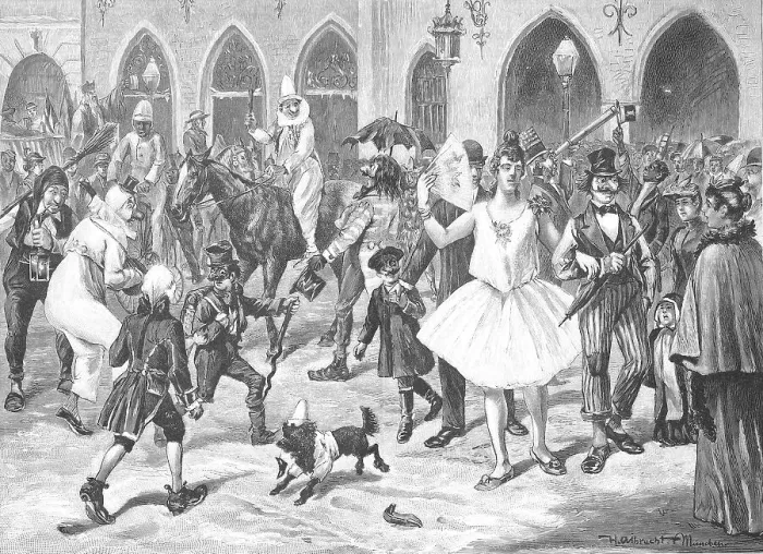 Framed Print : Historical illustration of the street carnival in Munich around 1890, Bavaria, Germany, Historical, digitally restored reproduction of an original 19th century artwork, exact original date unknown Framed Print : Historical illustration of the street carnival in Munich around 1890, Bavaria, Germany, Historical, digitally restored reproduction of an original 19th century artwork, exact original date unknown