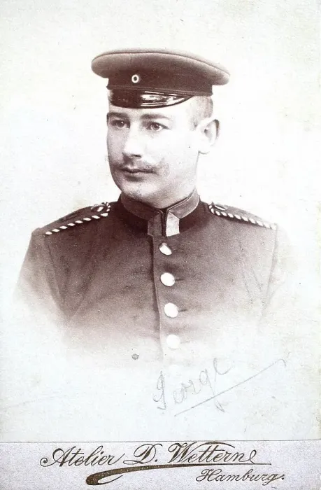 Framed Print : Historical photo from 1870, man in uniform, photographed by Atelier Wettern, Reeperbahn, Hamburg, Germany, digitally restored reproduction of an original 19th century original, exact original date not known Framed Print : Historical photo from 1870, man in uniform, photographed by Atelier Wettern, Reeperbahn, Hamburg, Germany, digitally restored reproduction of an original 19th century original, exact original date not known