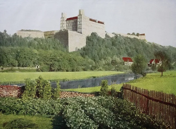 Framed Print : Historical photo around 1880 of Willibaldsburg Castle near Eichstaett, Bavaria, Germany, historical, digitally restored reproduction of a 19th century original Framed Print : Historical photo around 1880 of Willibaldsburg Castle near Eichstaett, Bavaria, Germany, historical, digitally restored reproduction of a 19th century original