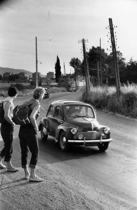 Framed Print : Hitch-hiking Framed Print : Hitch-hiking