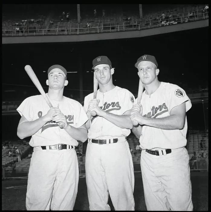 Framed Print : H.Killebrew, B.Allison, R.Sievers W / Bats Framed Print : H.Killebrew, B.Allison, R.Sievers W / Bats