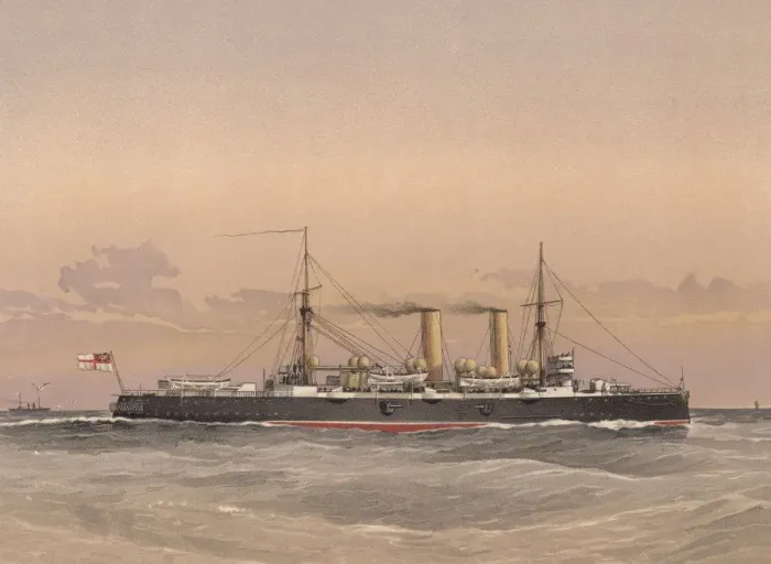 Framed Print : HMS Blenheim Framed Print : HMS Blenheim