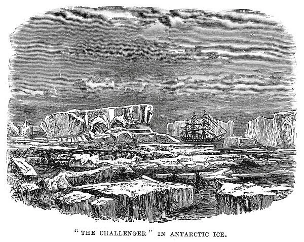 HMS Challenger Antarctic Ice