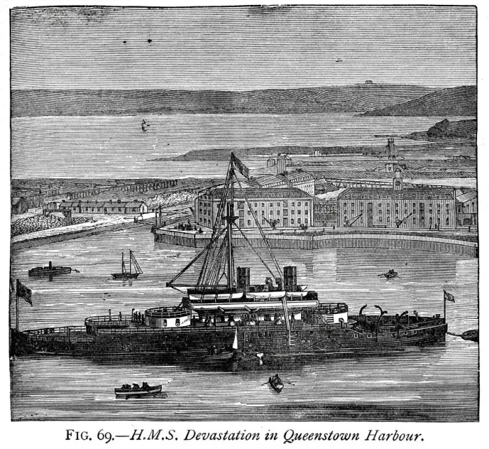 Framed Print : HMS Devastation Framed Print : HMS Devastation