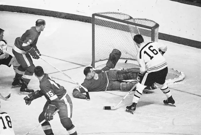 Framed Print : Hockey Action with Derek Sanderson Framed Print : Hockey Action with Derek Sanderson