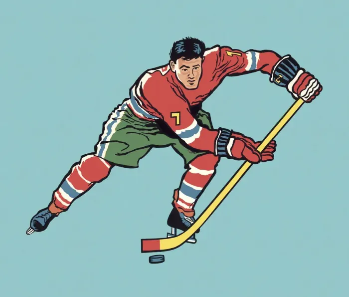Framed Print : Hockey Player Framed Print : Hockey Player
