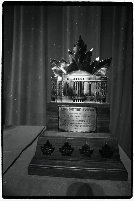 Framed Print : Hockey Trophy Standing on Table Framed Print : Hockey Trophy Standing on Table