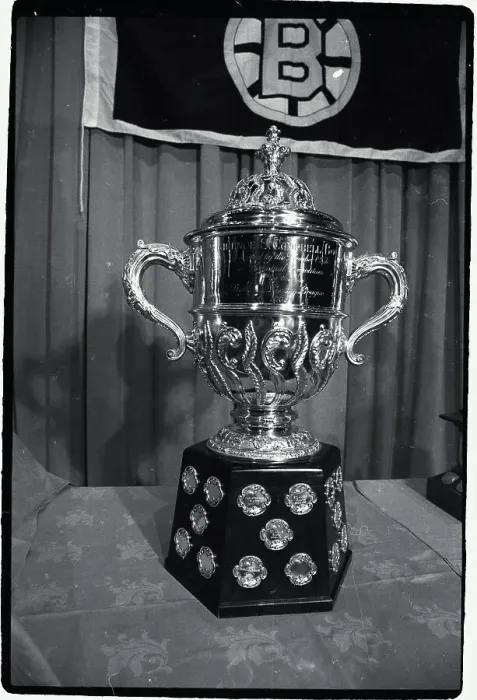 Framed Print : Hockey Trophy Standing on Table Framed Print : Hockey Trophy Standing on Table