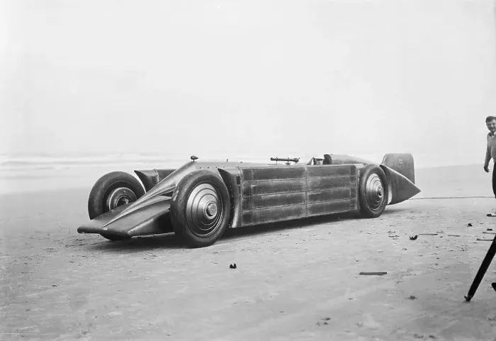 Framed Print : HOD Seagrave Sitting in Race Car Framed Print : HOD Seagrave Sitting in Race Car