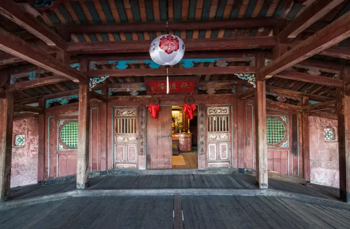 Framed Print : Hoi An, Vietnam, Japanese covered bridge