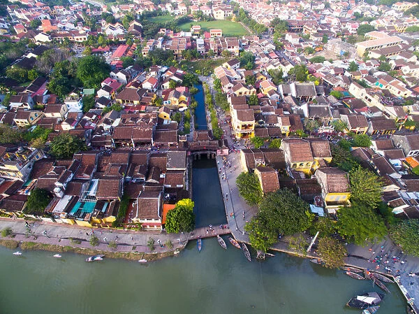 Hoi An ancient town from highview