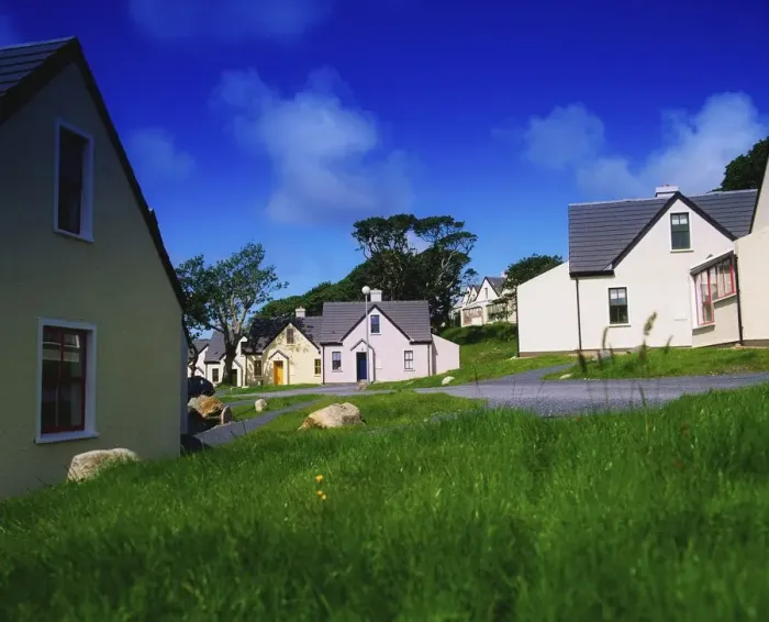 Framed Print : Holiday village in Clifden, County Galway, Ireland Framed Print : Holiday village in Clifden, County Galway, Ireland