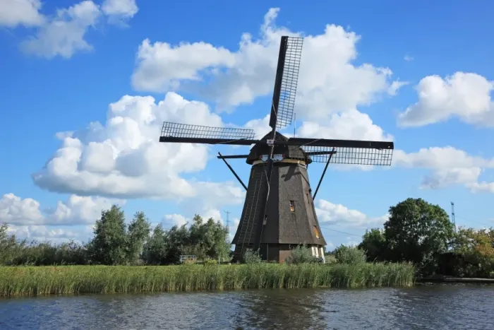 Framed Print : Holland, Kinderdijk