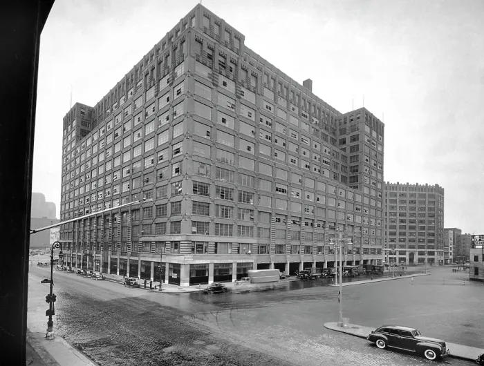 Framed Print : Holland Plaza Building Framed Print : Holland Plaza Building