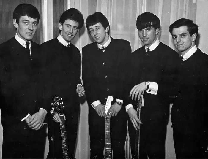 Framed Print : The Hollies Early Portrait Framed Print : The Hollies Early Portrait