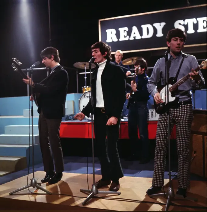 Framed Print : The Hollies On Ready, Steady, Go! Framed Print : The Hollies On Ready, Steady, Go!