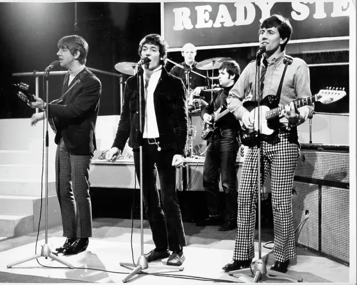Framed Print : The Hollies On Ready, Steady, Go! Framed Print : The Hollies On Ready, Steady, Go!
