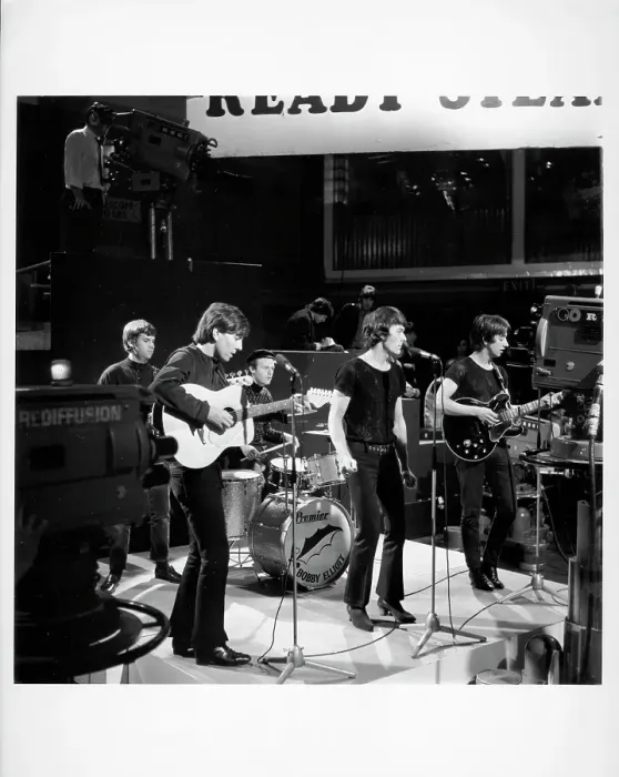 Framed Print : The Hollies On Ready, Steady Go!