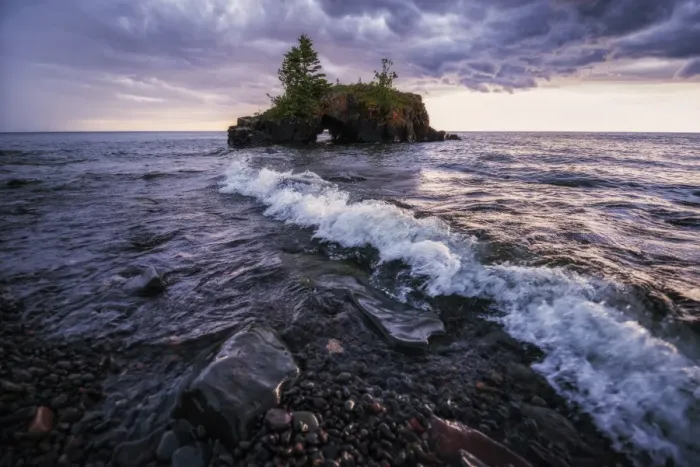 Framed Print : Hollow Rock Minnesota Framed Print : Hollow Rock Minnesota