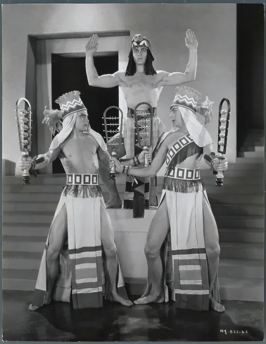 Framed Print : Hollywood Actors Portraying Ancient Egyptian Men Framed Print : Hollywood Actors Portraying Ancient Egyptian Men