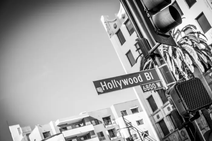 Framed Print : Hollywood Boulevard Sign Framed Print : Hollywood Boulevard Sign