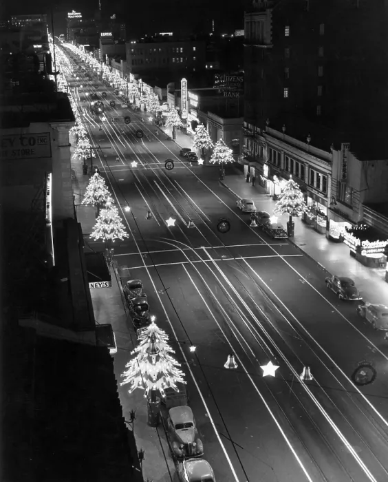 Framed Print : Hollywood Christmas Framed Print : Hollywood Christmas