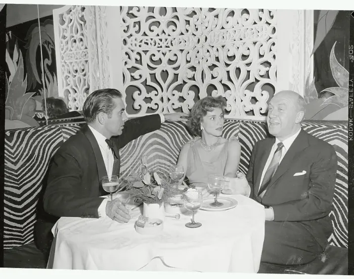 Framed Print : Hollywood Guests at the el Morocco Club Framed Print : Hollywood Guests at the el Morocco Club