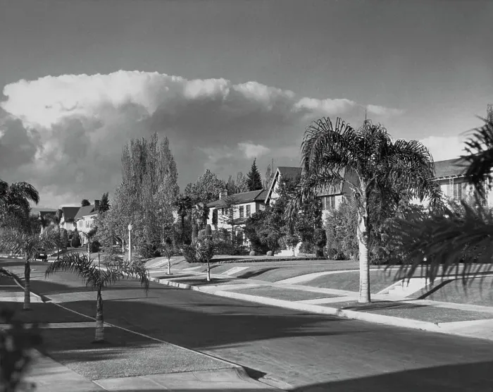 Framed Print : Hollywood Street Scene Framed Print : Hollywood Street Scene