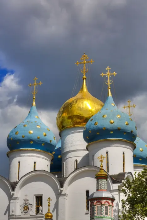 Framed Print : Holy Dormition Cathedral, The Holy Trinity Saint Serguis Lavra Framed Print : Holy Dormition Cathedral, The Holy Trinity Saint Serguis Lavra