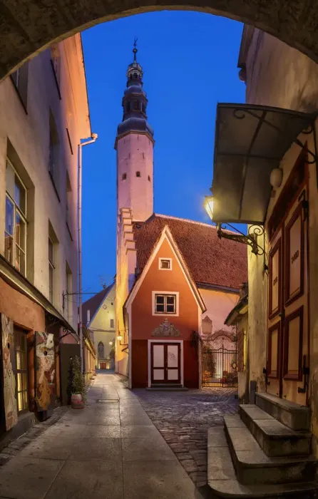 Framed Print : Holy Spirit Church in Tallinn Framed Print : Holy Spirit Church in Tallinn