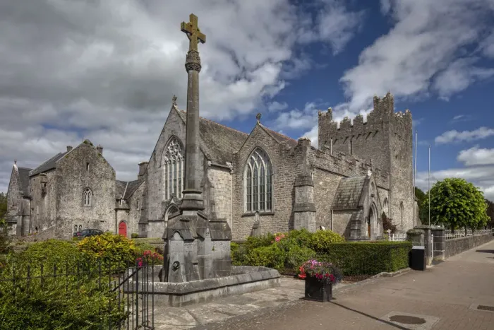 Framed Print : Holy Trinity Abbey Church, Adare, County Limerick, Ireland Framed Print : Holy Trinity Abbey Church, Adare, County Limerick, Ireland