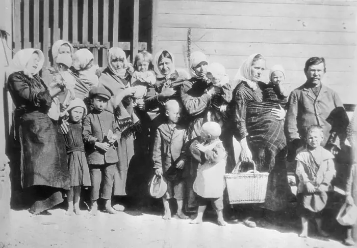 Framed Print : Homeless and Hungry Latvians Waiting in Breadline Framed Print : Homeless and Hungry Latvians Waiting in Breadline