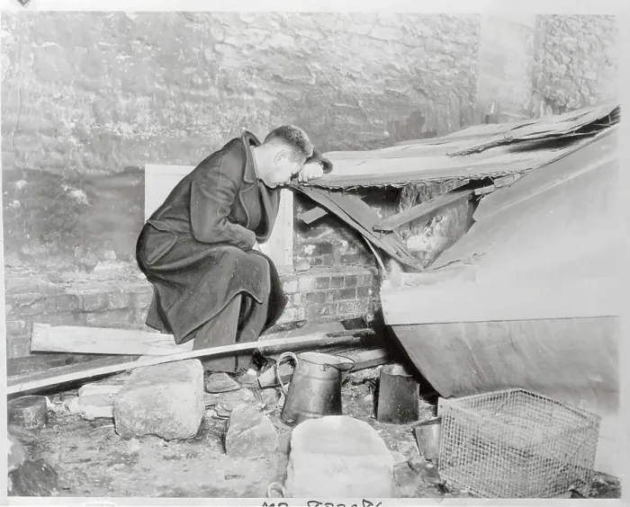 Framed Print : Homeless Man Framed Print : Homeless Man