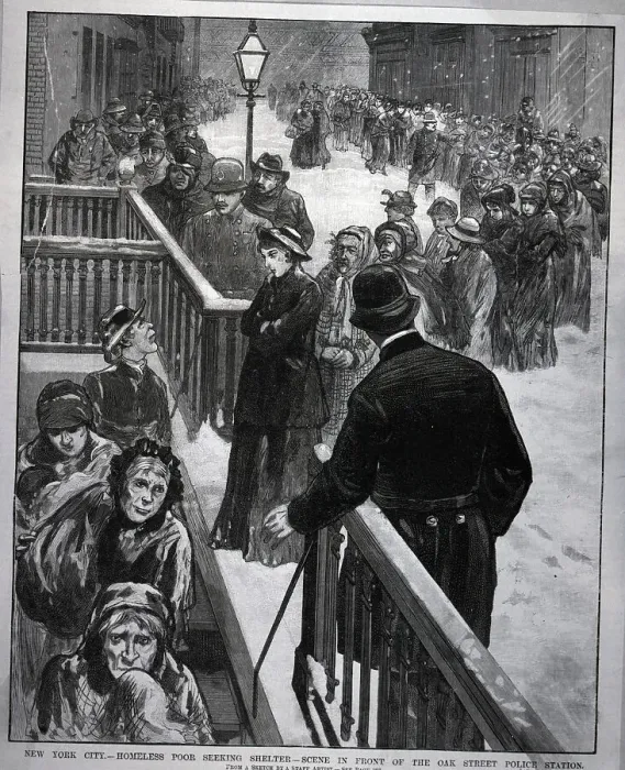 Framed Print : Homeless Poor Seeking Shelter In Nyc1888 Framed Print : Homeless Poor Seeking Shelter In Nyc1888