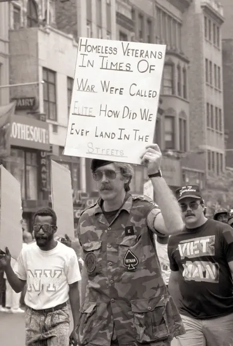Framed Print : Homeless Veteran in Memorial Day Parade Framed Print : Homeless Veteran in Memorial Day Parade