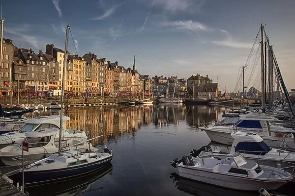 Honfleur is a city in northern Frances Lower Normandy region
