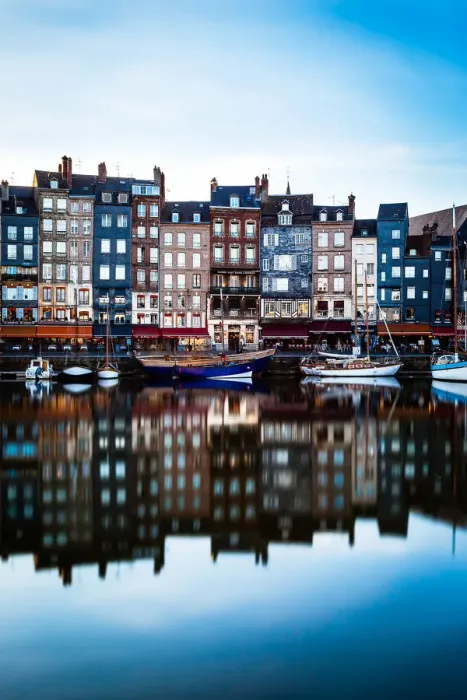 Framed Print : Honfleur is a harbor commune Norman (Calvados department) located on the Framed Print : Honfleur is a harbor commune Norman (Calvados department) located on the