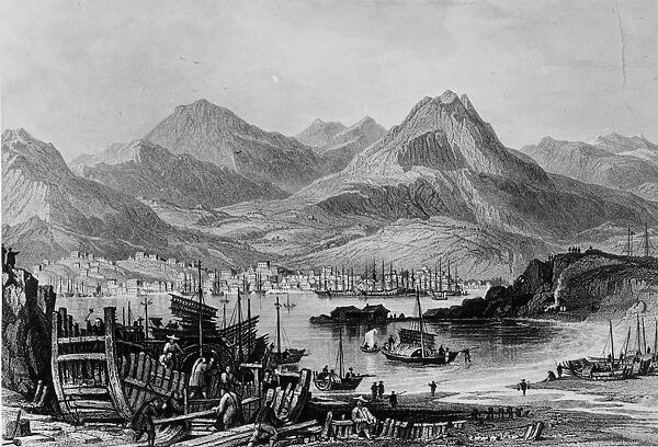 Hong Kong. circa 1850: Hong Kong. (Photo by Hulton Archive / Getty Images)