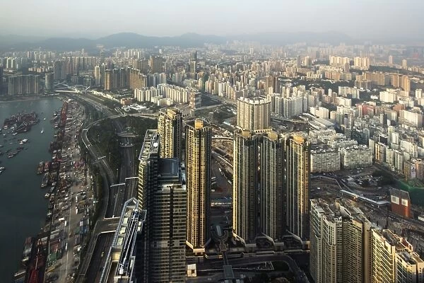 Hong Kong. The cityscape photo of Hong Kong