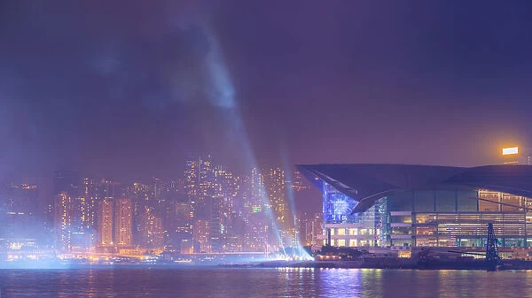 Hong Kong 2015 New Year light show