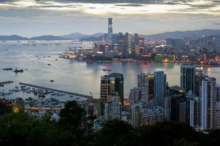 Framed Print : Hong Kong city Framed Print : Hong Kong city
