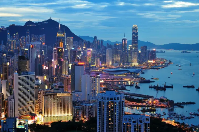 Framed Print : Hong Kong City Framed Print : Hong Kong City